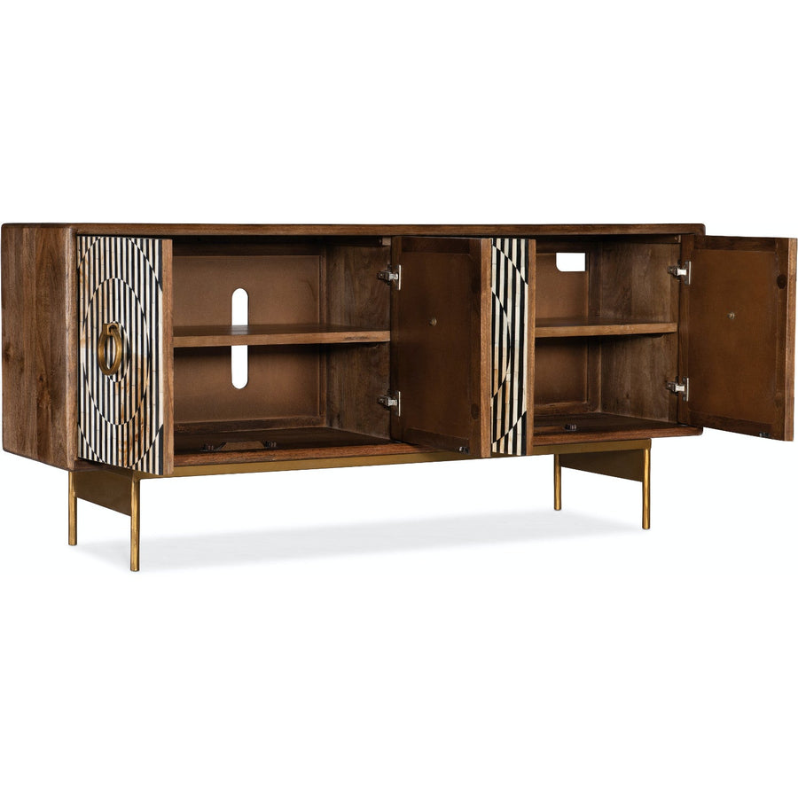 RUSSELL BONE INLAY CREDENZA