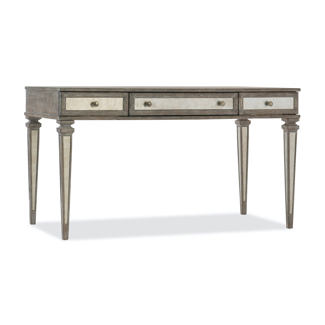 RUSTIC EGLOMISE GLAM LEG WRITING DESK