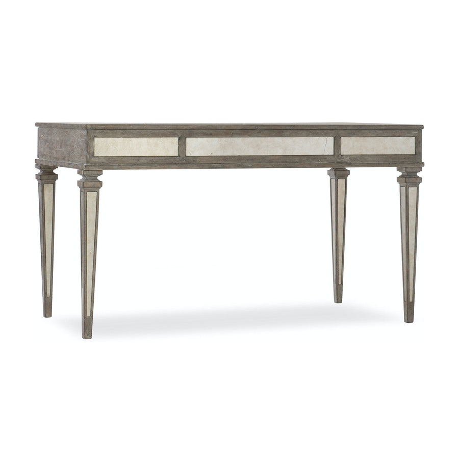 RUSTIC EGLOMISE GLAM LEG WRITING DESK