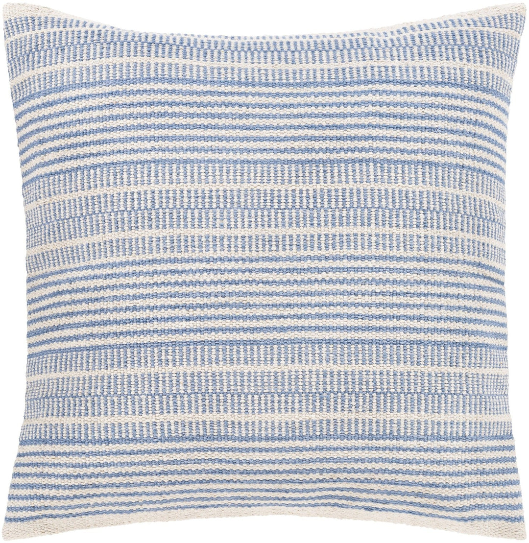 RYDER DENIM STRIPE KNIT PILLOW