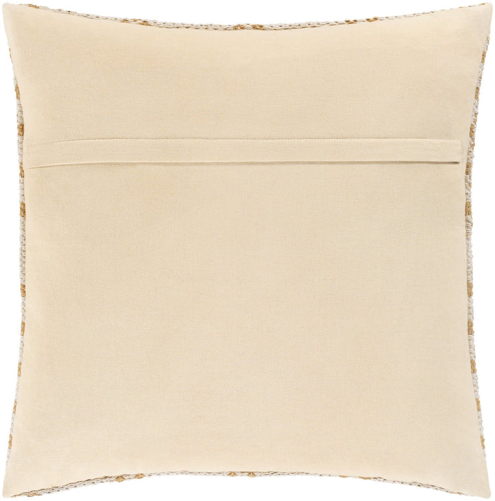 RYDER HONEY WHEAT DIAMOND KNIT PILLOW