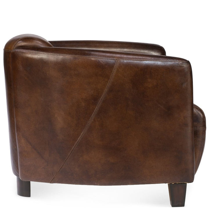 SALZBURG VINTAGE LEATHER CLUB CHAIR