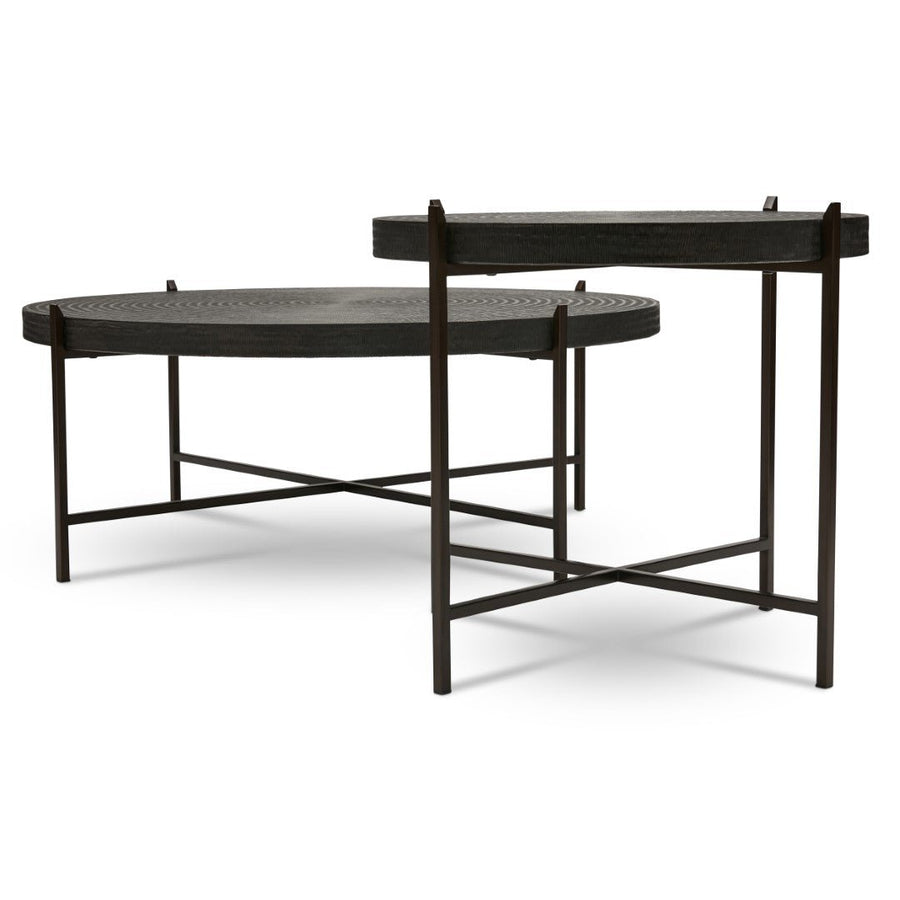 Sanskrit Hammered Copper Coffee Table