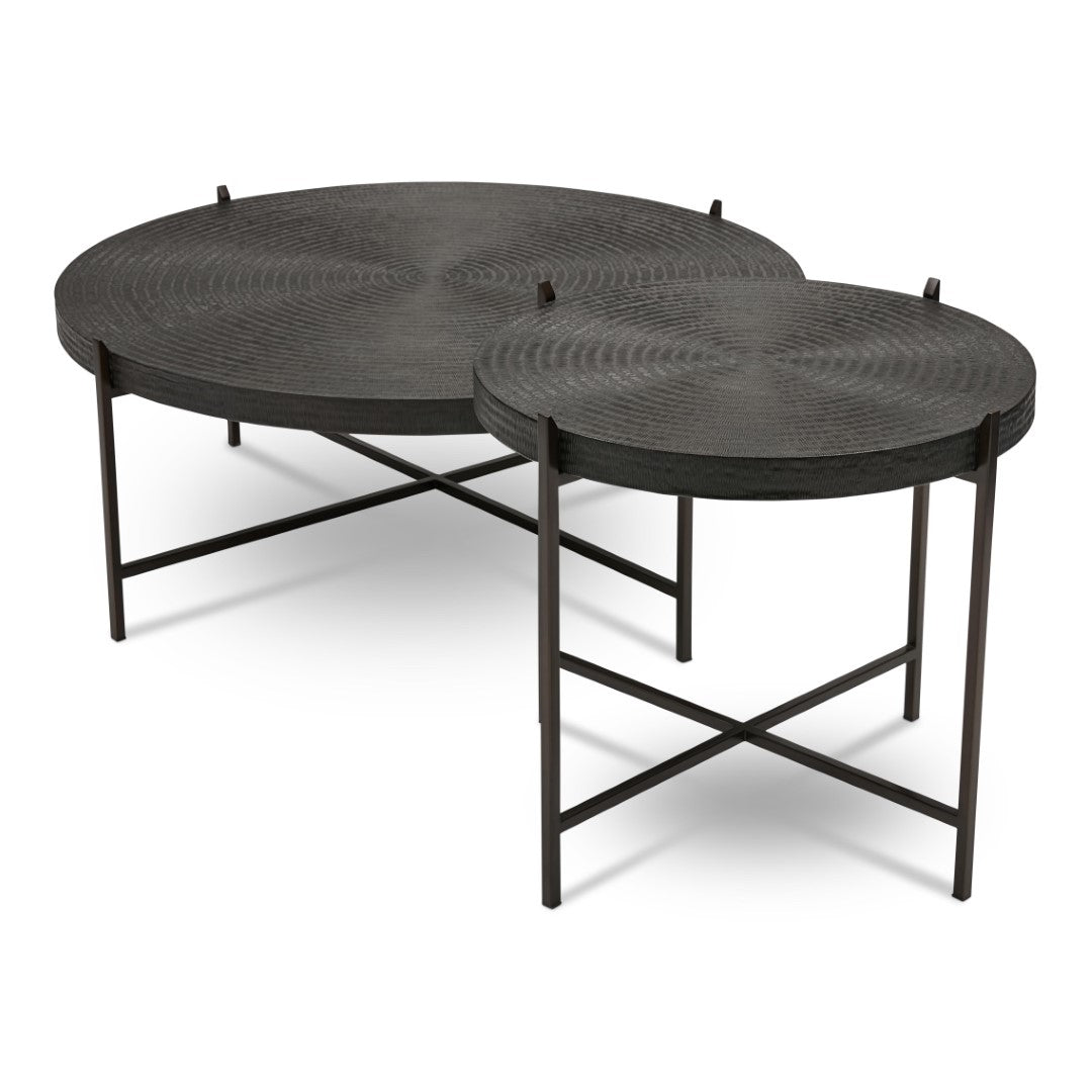 Sanskrit Hammered Copper Coffee Table