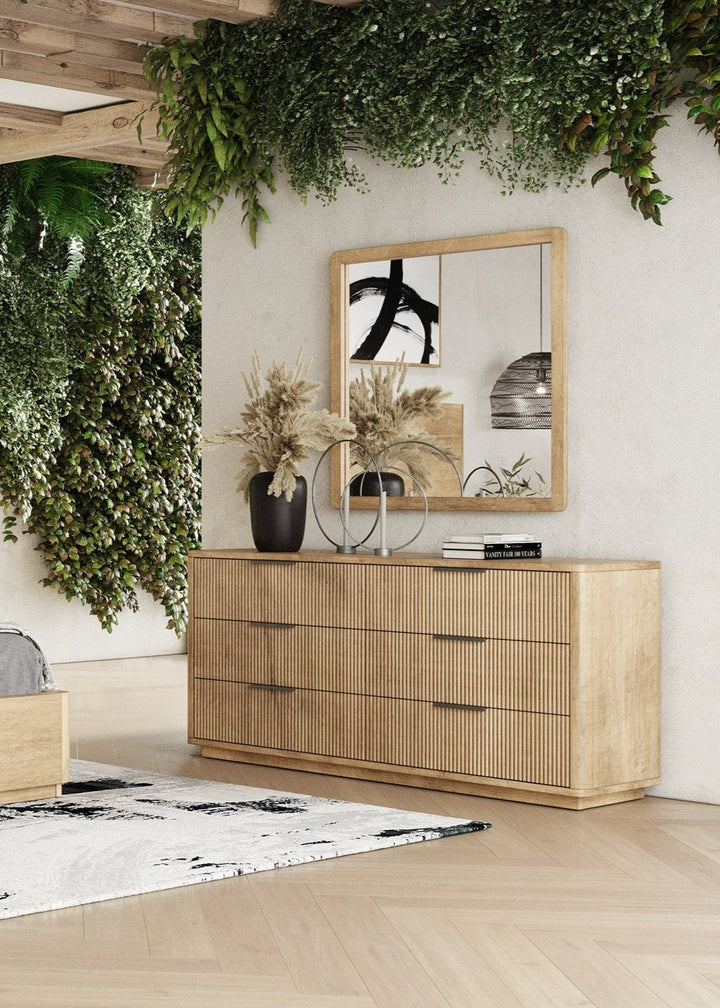 MONICA NATURAL WHITE OAK DRESSER