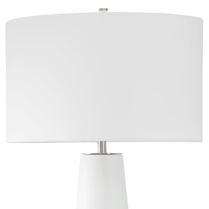 SANTINO CRACKLED IVORY TABLE LAMP