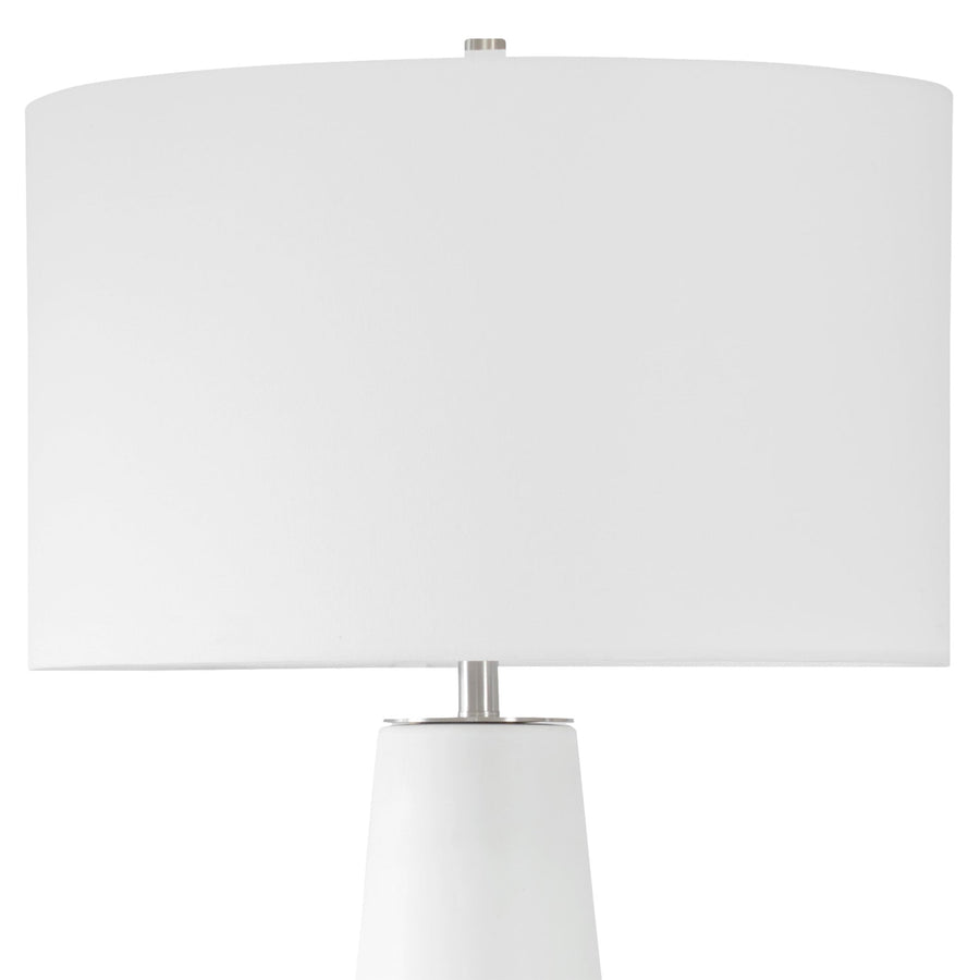 SANTINO CRACKLED IVORY TABLE LAMP