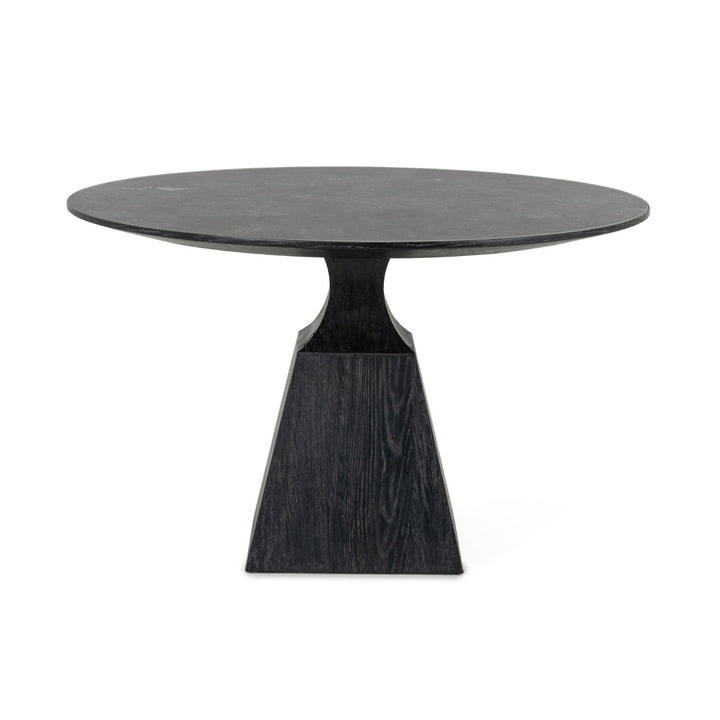 SARGON 53"RD BLUESTONE TOP DINING TABLE