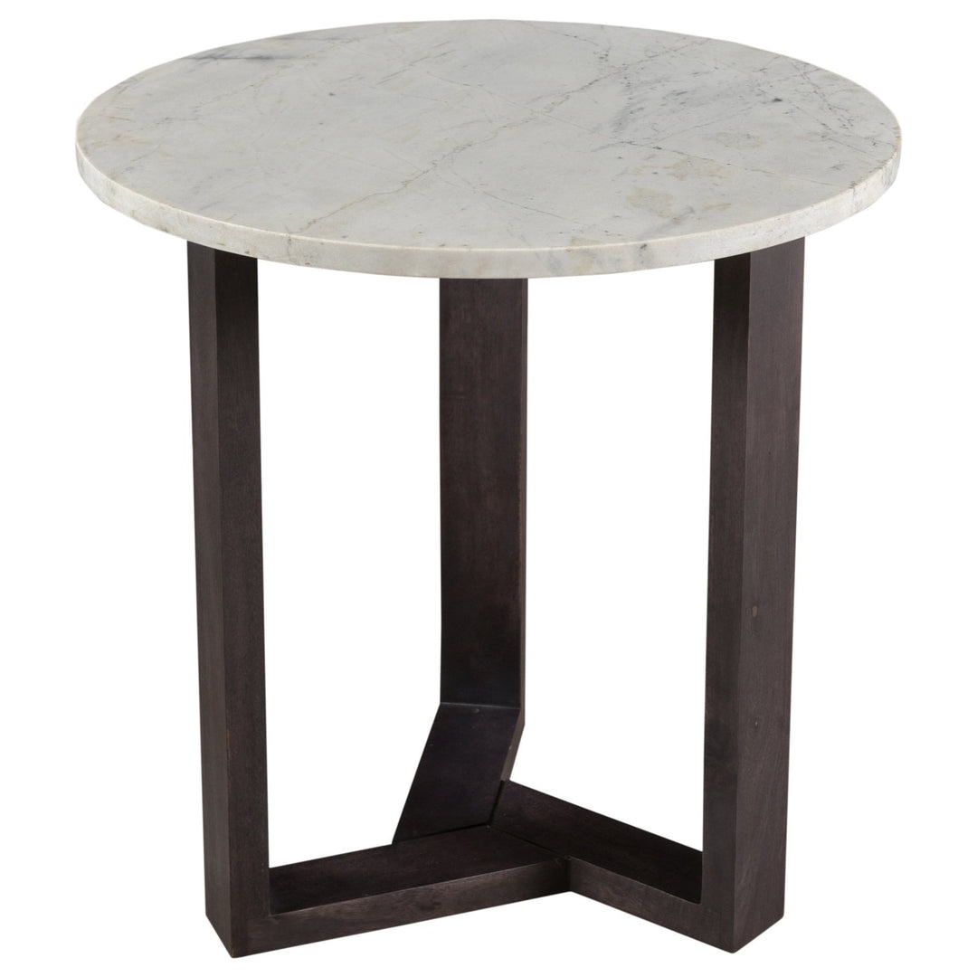 SATWARIA MARBLE TOP SIDE TABLE