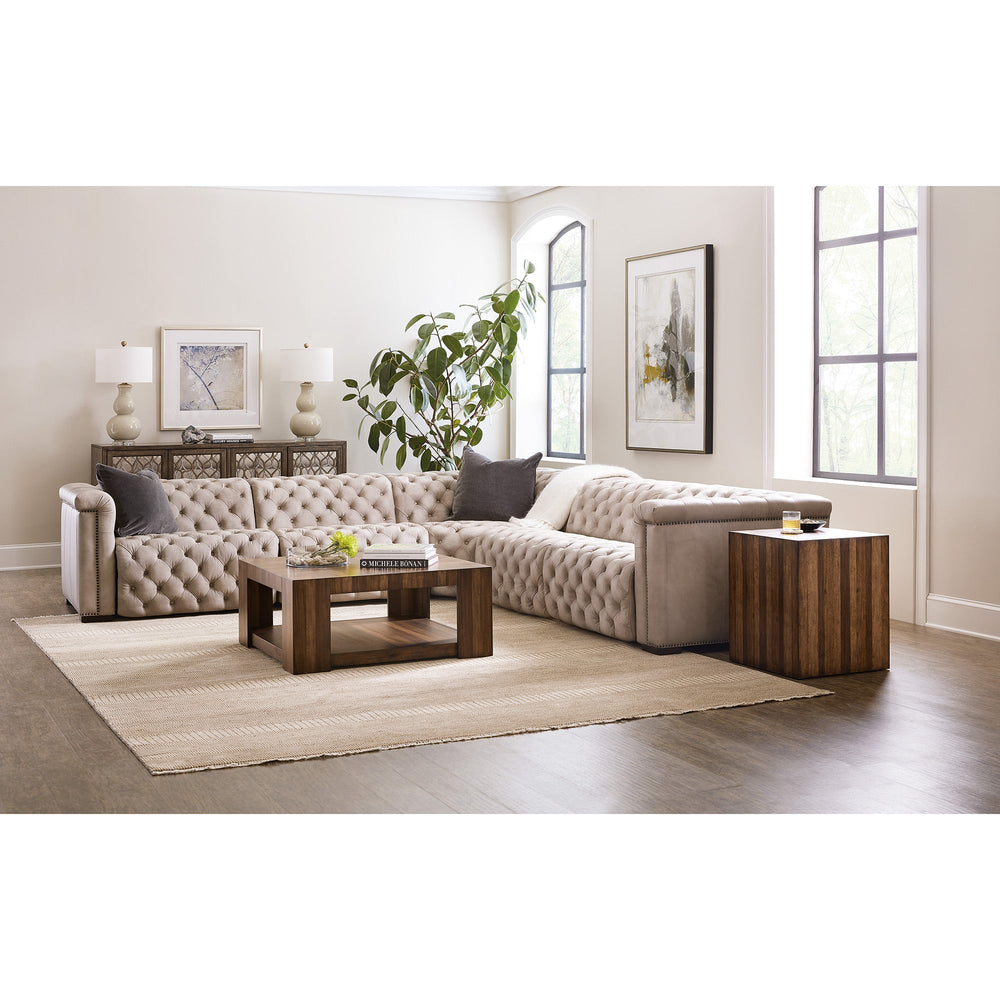 SAVION GRANDIER 5 - PIECE POWER HR SECTIONAL WITH 2 POWER RECLINE