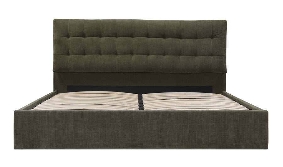 SEBASTIAN UPHOLSTERED STORAGE BED