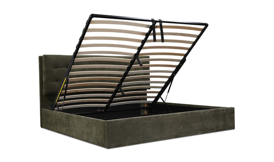 SEBASTIAN UPHOLSTERED STORAGE BED