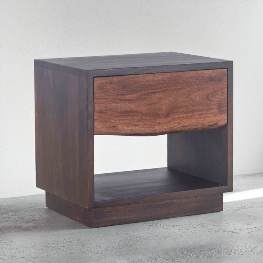 PALERMO RAW WALNUT NIGHTSTAND