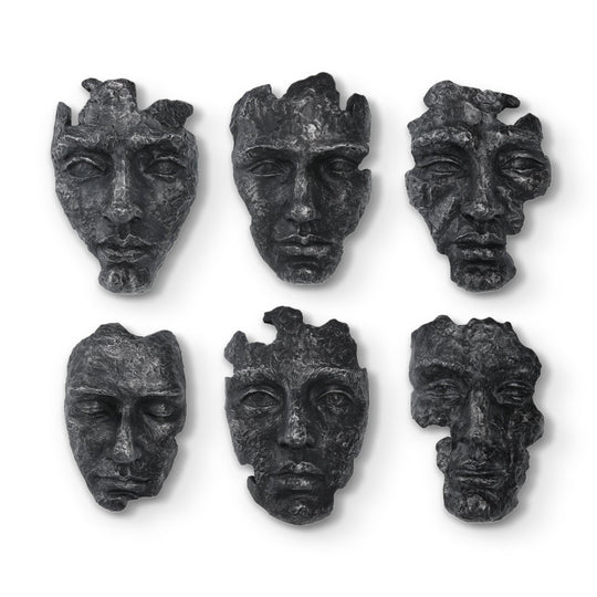 SELF - PORTRAIT WALL MASKS | SET OF 6
