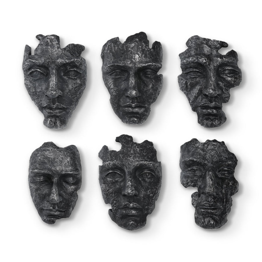 SELF - PORTRAIT WALL MASKS | SET OF 6