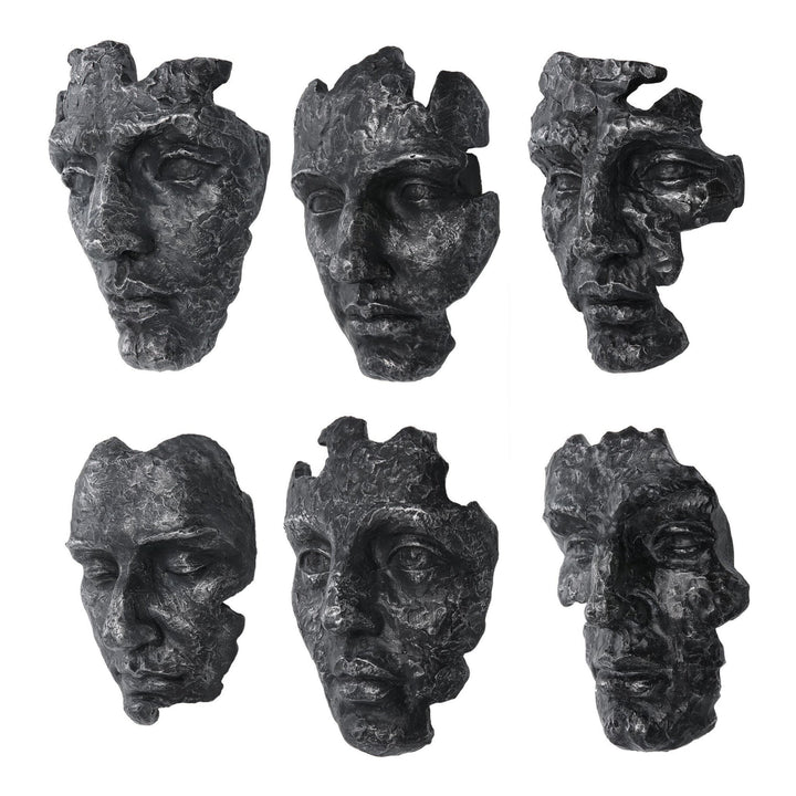 SELF - PORTRAIT WALL MASKS | SET OF 6