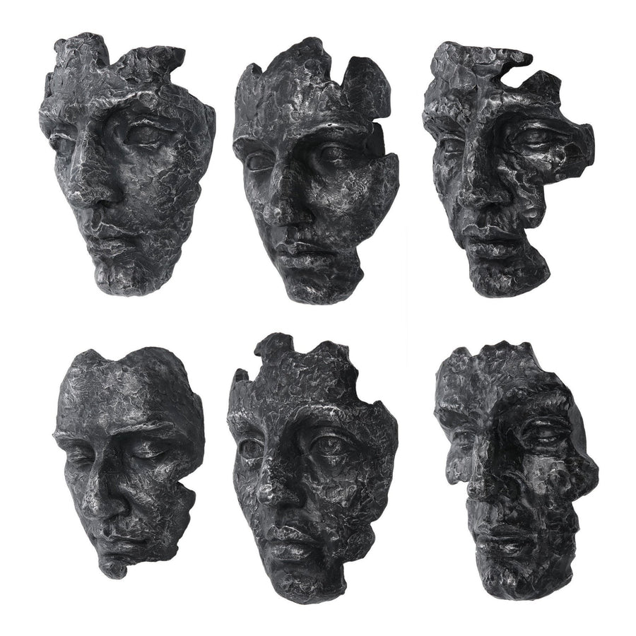 SELF - PORTRAIT WALL MASKS | SET OF 6