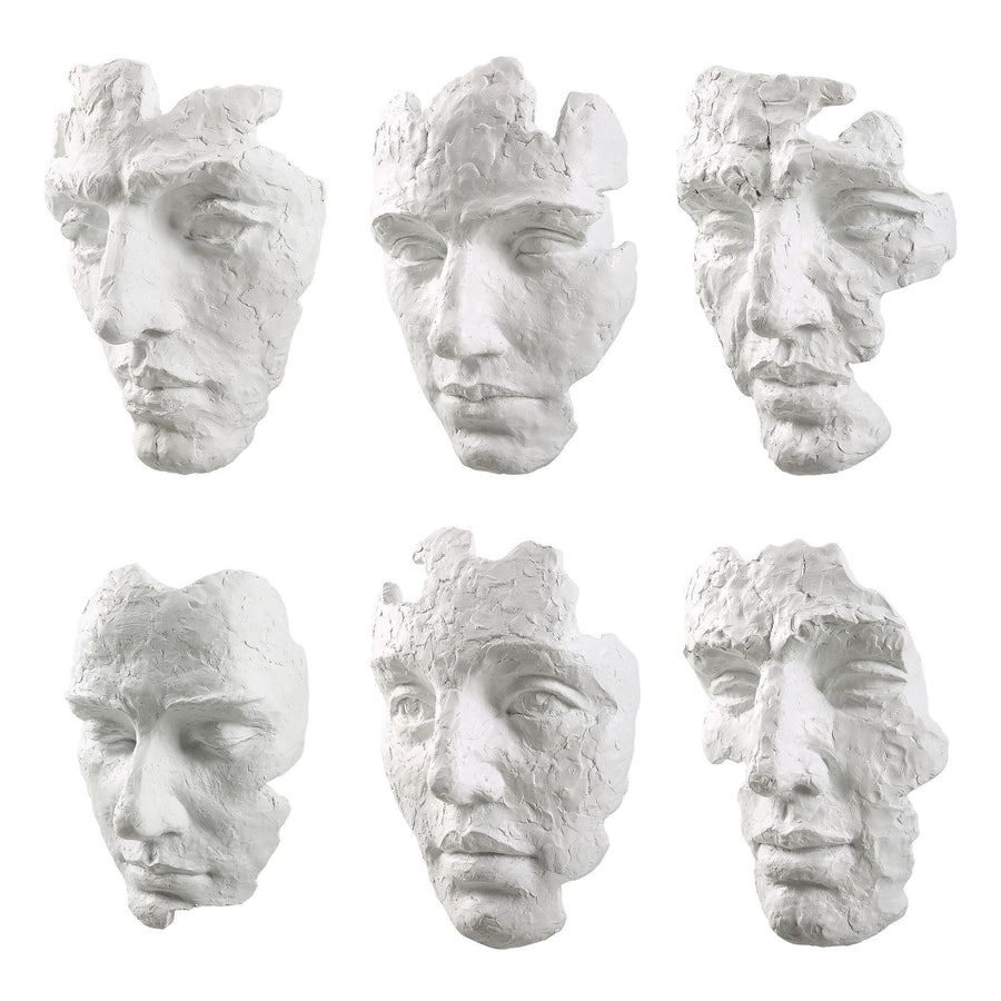 SELF - PORTRAIT WALL MASKS | SET OF 6