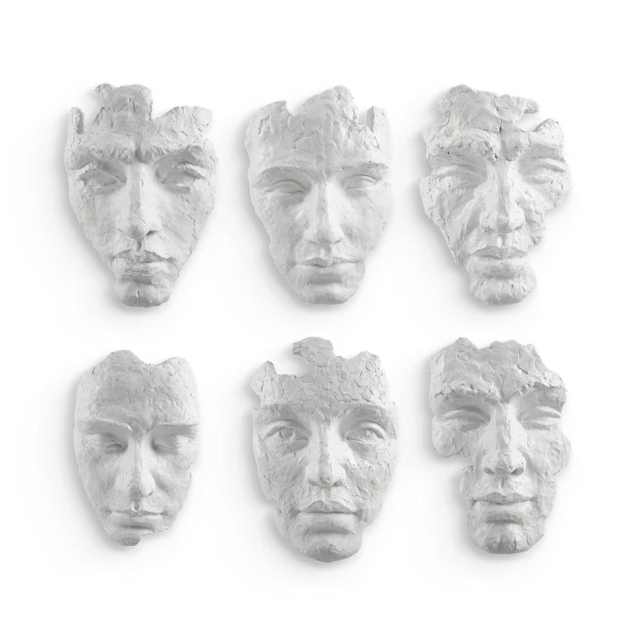 SELF - PORTRAIT WALL MASKS | SET OF 6
