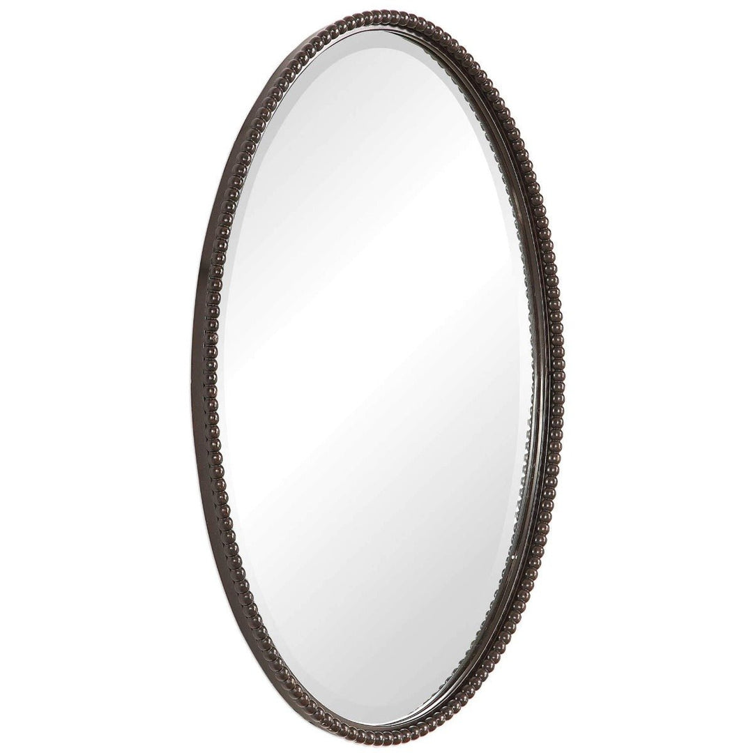 SHERISE BRONZE OVAL MIRROR