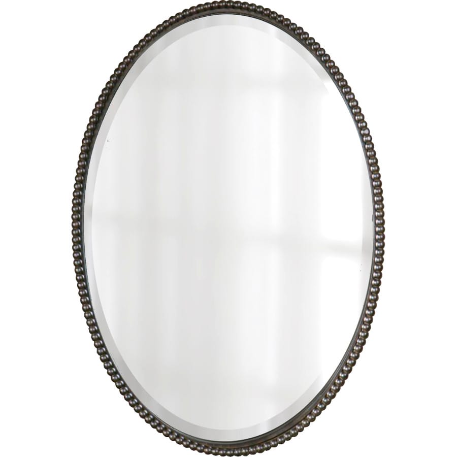 SHERISE BRONZE OVAL MIRROR