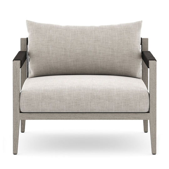 SHERWOOD OUTDOOR CHAIR: WEATHERED GREY