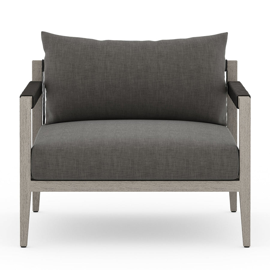 SHERWOOD OUTDOOR CHAIR: WEATHERED GREY