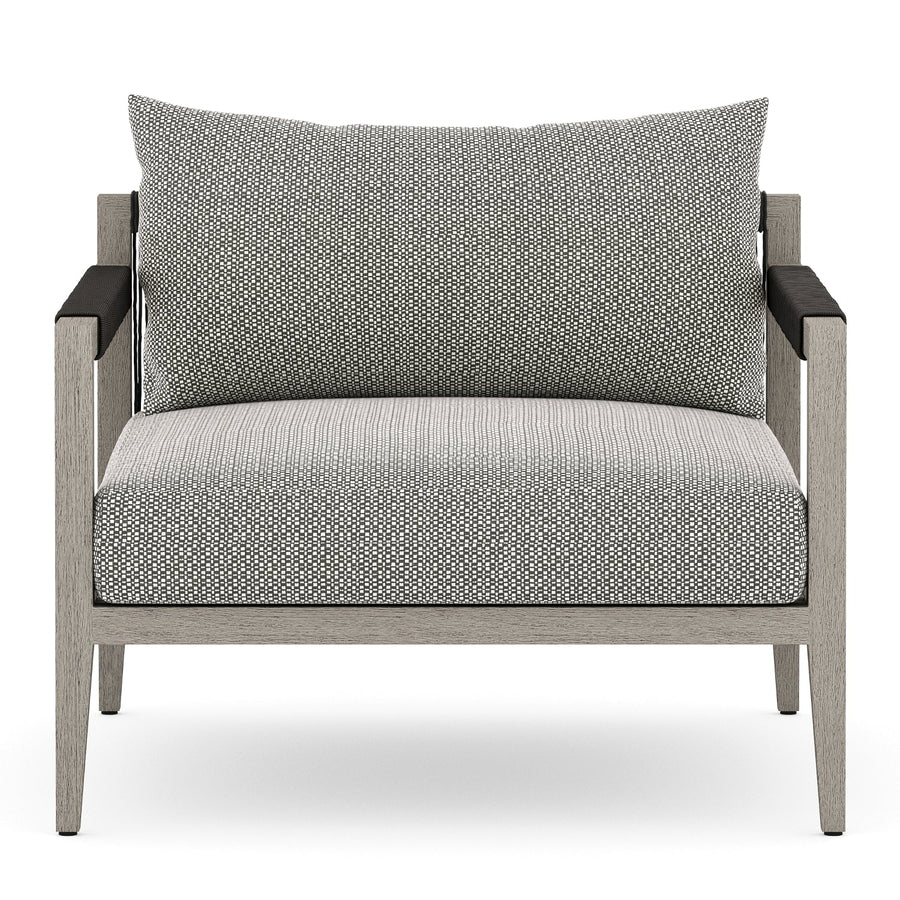 SHERWOOD OUTDOOR CHAIR: WEATHERED GREY