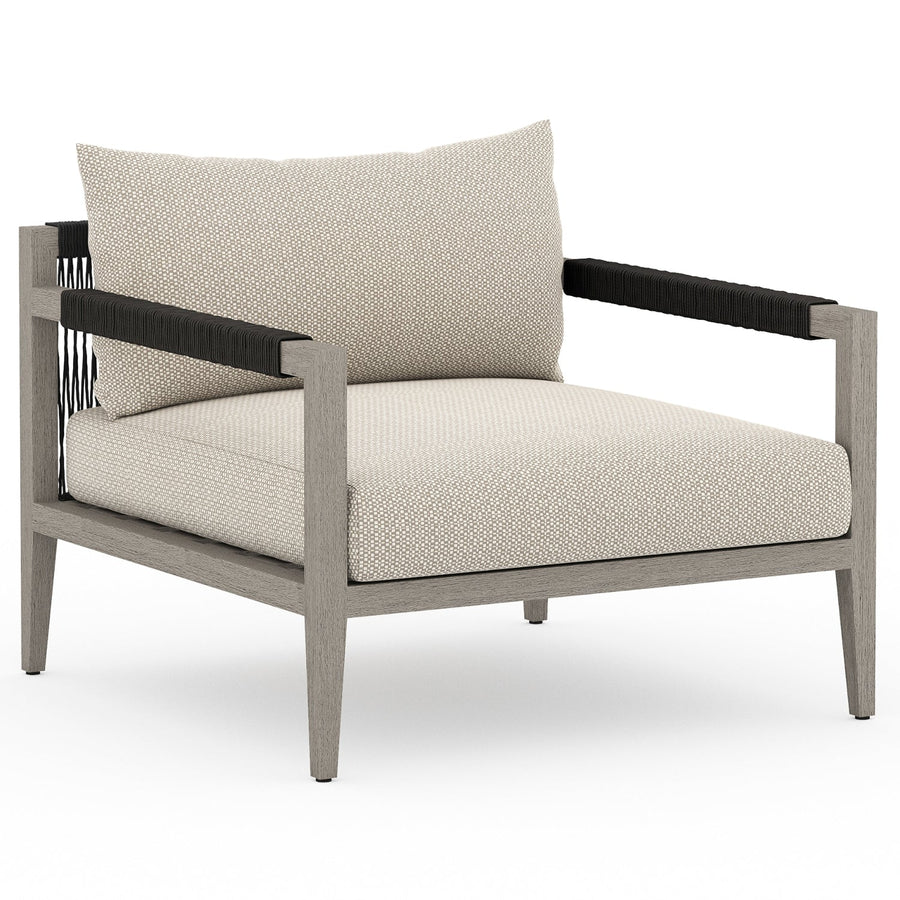 SHERWOOD OUTDOOR CHAIR: WEATHERED GREY