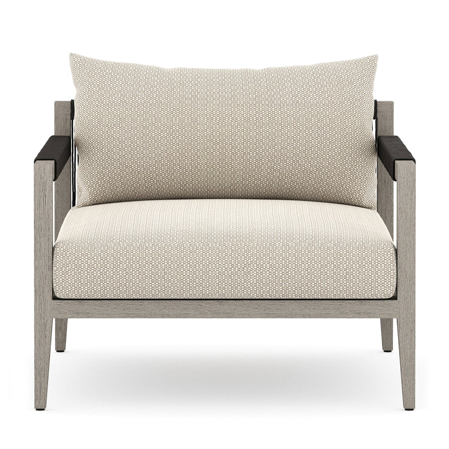 SHERWOOD OUTDOOR CHAIR: WEATHERED GREY