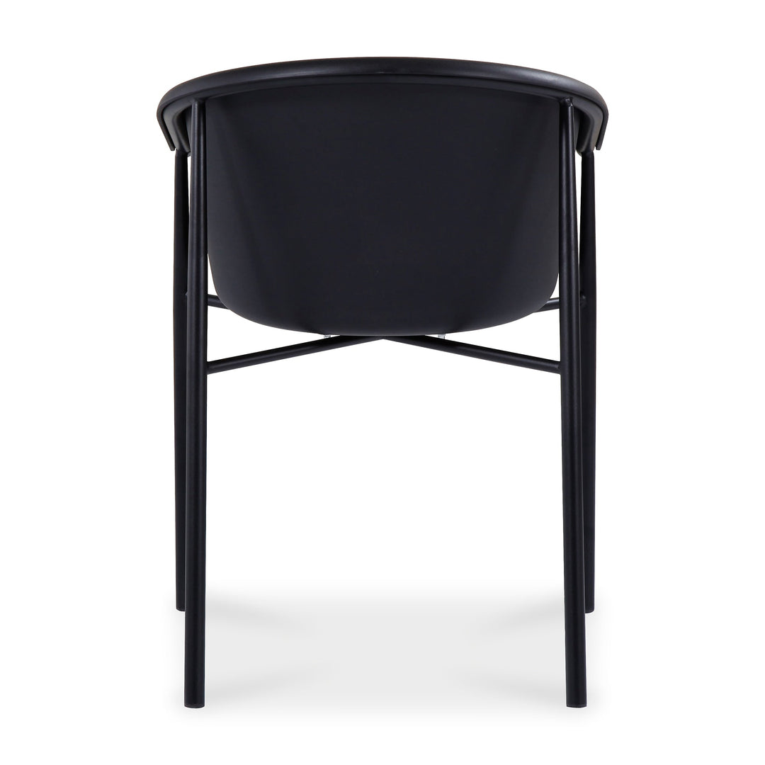 SHINDIG OUTDOOR DINING CHAIR: BLACK | SET OF 2