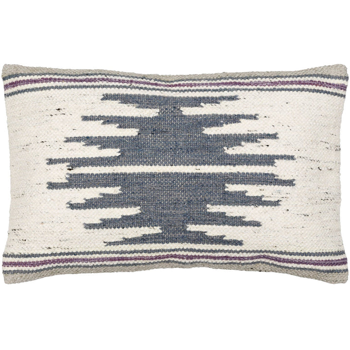 SHONA PILLOW: DENIM, PURPLE