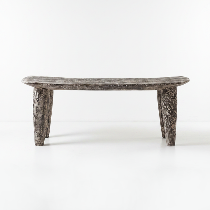 FADE TO BLACK WOOD BENCH
