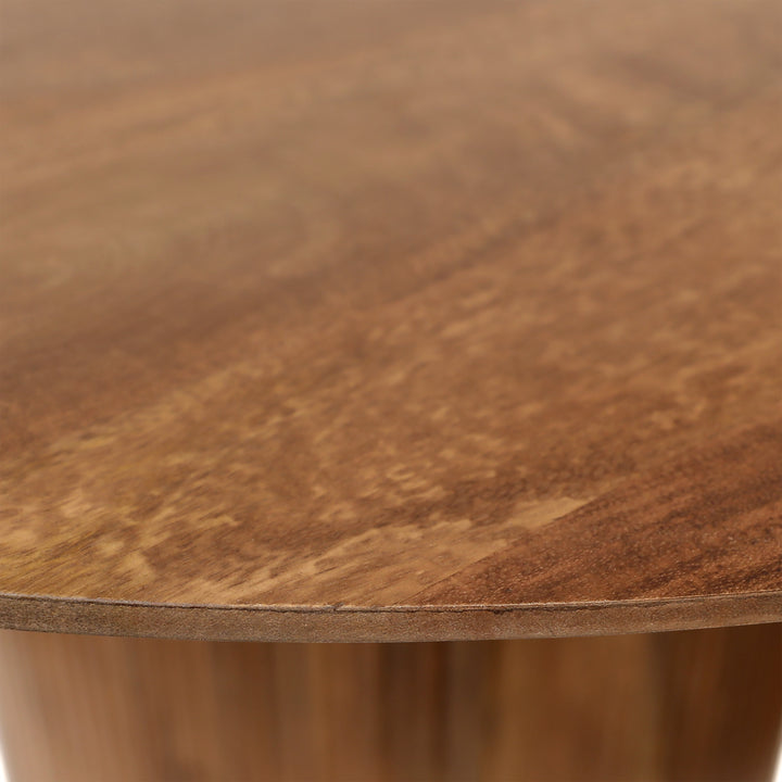 AUGUSTIN MANGO ROUND DINING TABLE
