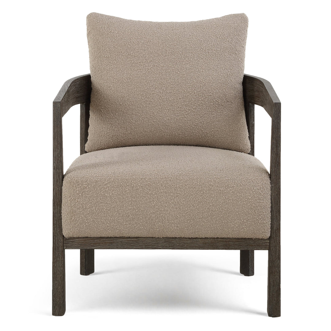 SIENNA SAND BOUCLE ACCENT CHAIR