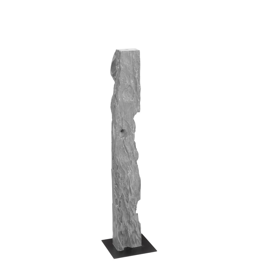 SILVER LEAF PLINTH FLOOR SCULPTURES