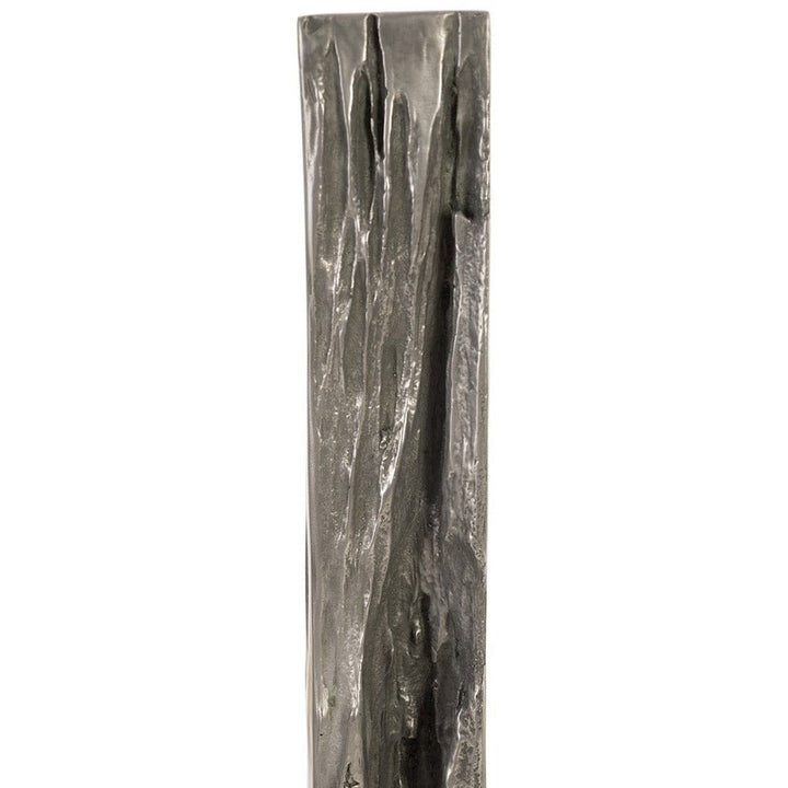 SILVER LEAF PLINTH FLOOR SCULPTURES