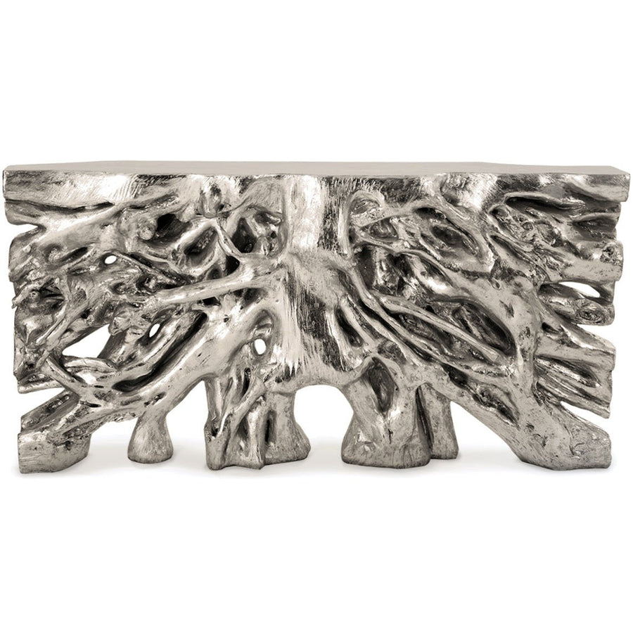 SILVER LEAF SQUARE ROOT CONSOLE