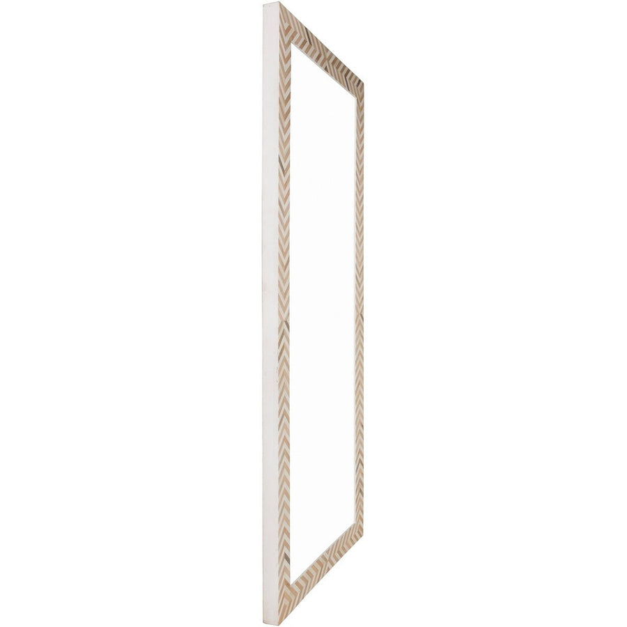 SOCAL CHEVRON STRIPED FLOOR MIRROR