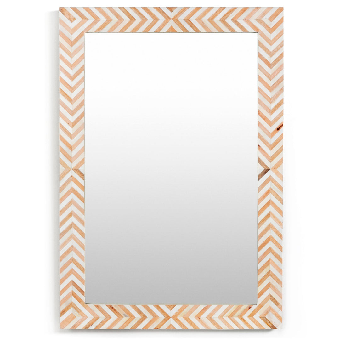 SOCAL MOSAIC BONE INLAY WALL MIRROR