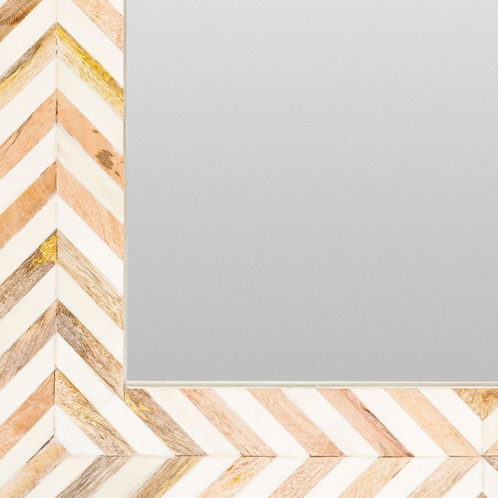 SOCAL MOSAIC BONE INLAY WALL MIRROR