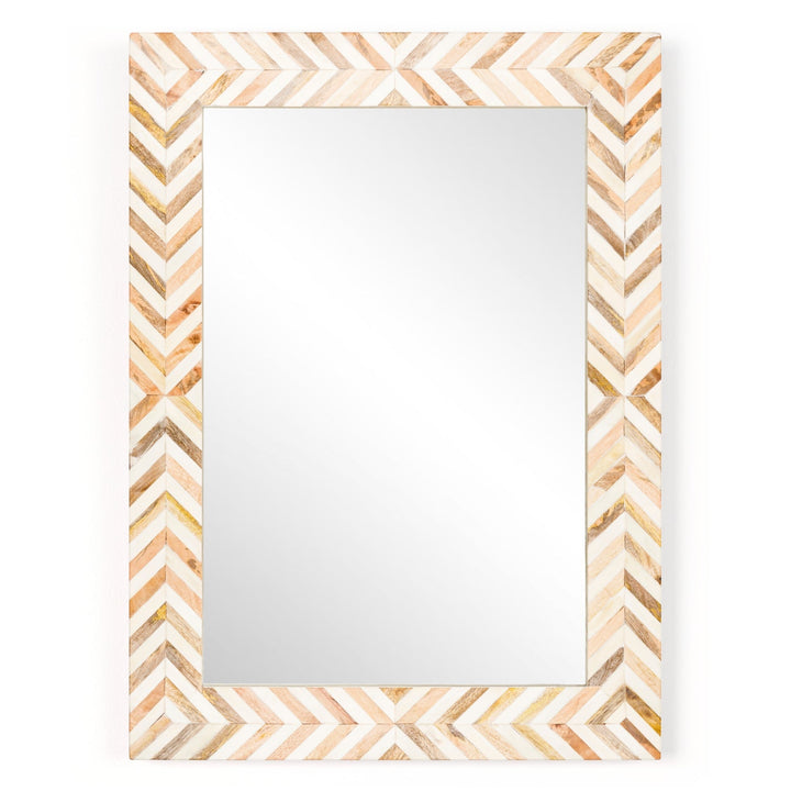 SOCAL MOSAIC BONE INLAY WALL MIRROR