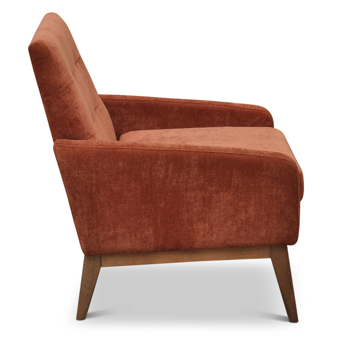 SOPHIA TEXTURED VELVET LOUNGE CHAIR