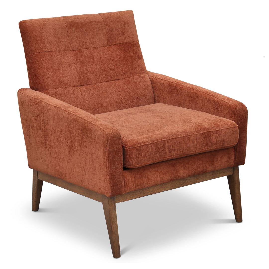 SOPHIA TEXTURED VELVET LOUNGE CHAIR