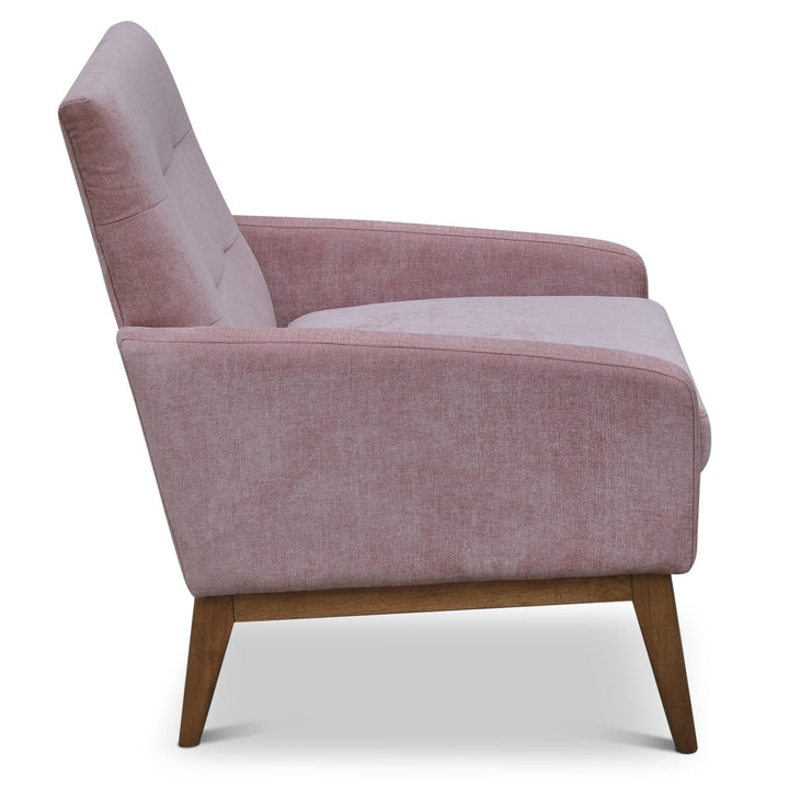 SOPHIA TEXTURED VELVET LOUNGE CHAIR