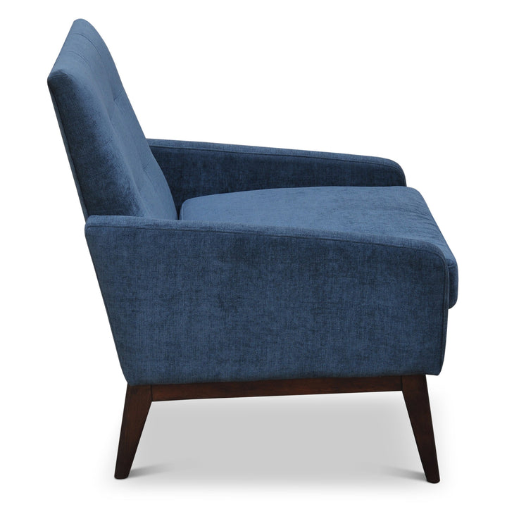 SOPHIA TEXTURED VELVET LOUNGE CHAIR