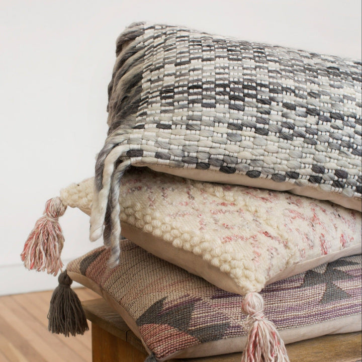 SPINNING YARNS LUMBAR PILLOW