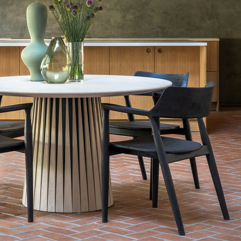 STAFFORD DINING CHAIR: BLACK