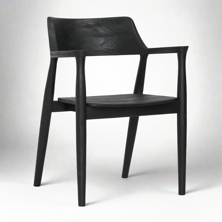 STAFFORD DINING CHAIR: BLACK