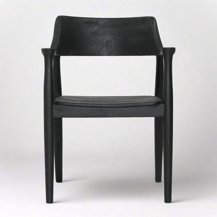 STAFFORD DINING CHAIR: BLACK